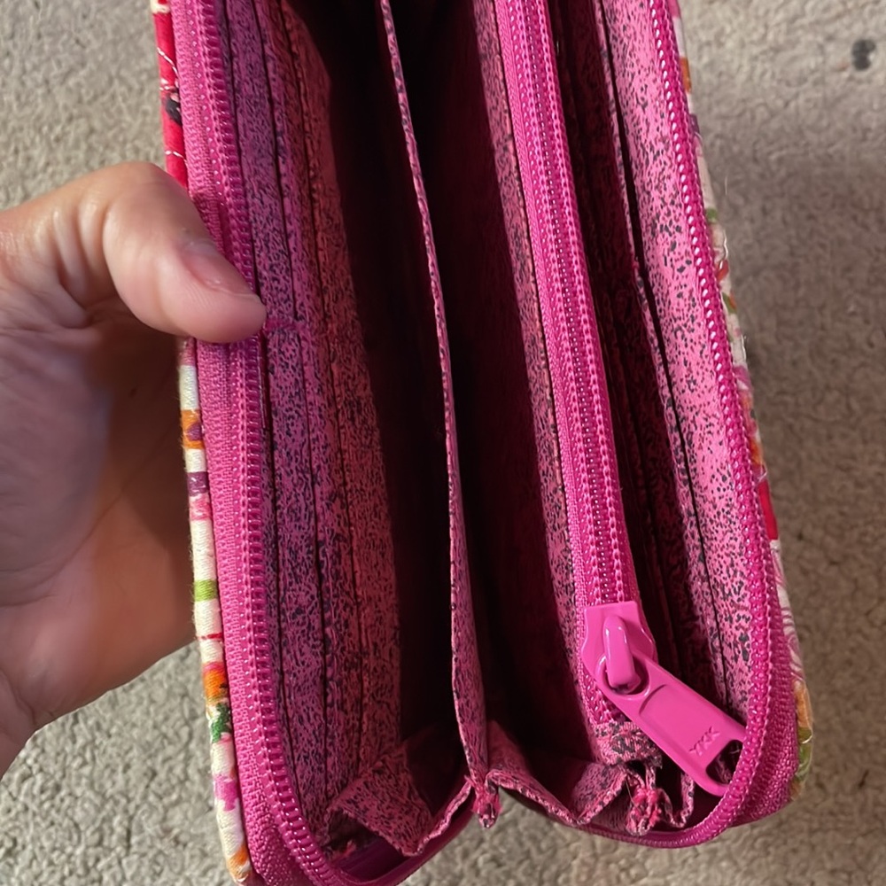 Donna Sharp Colorful Floral Patchwork Women's Wal… - image 5